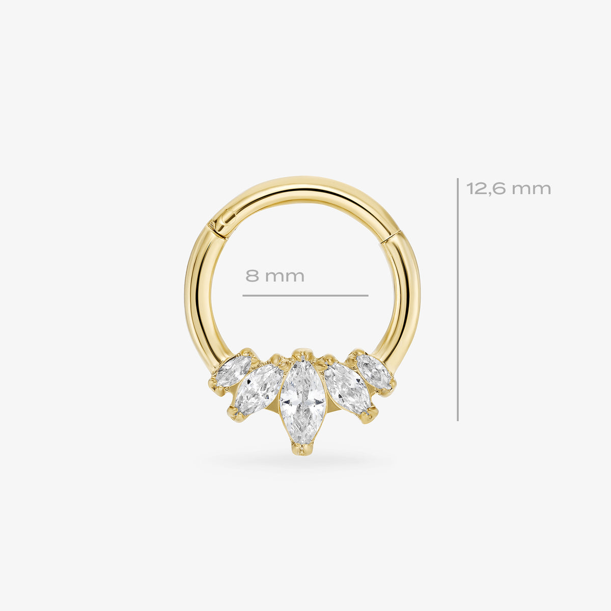 Daith Panthère Blanche