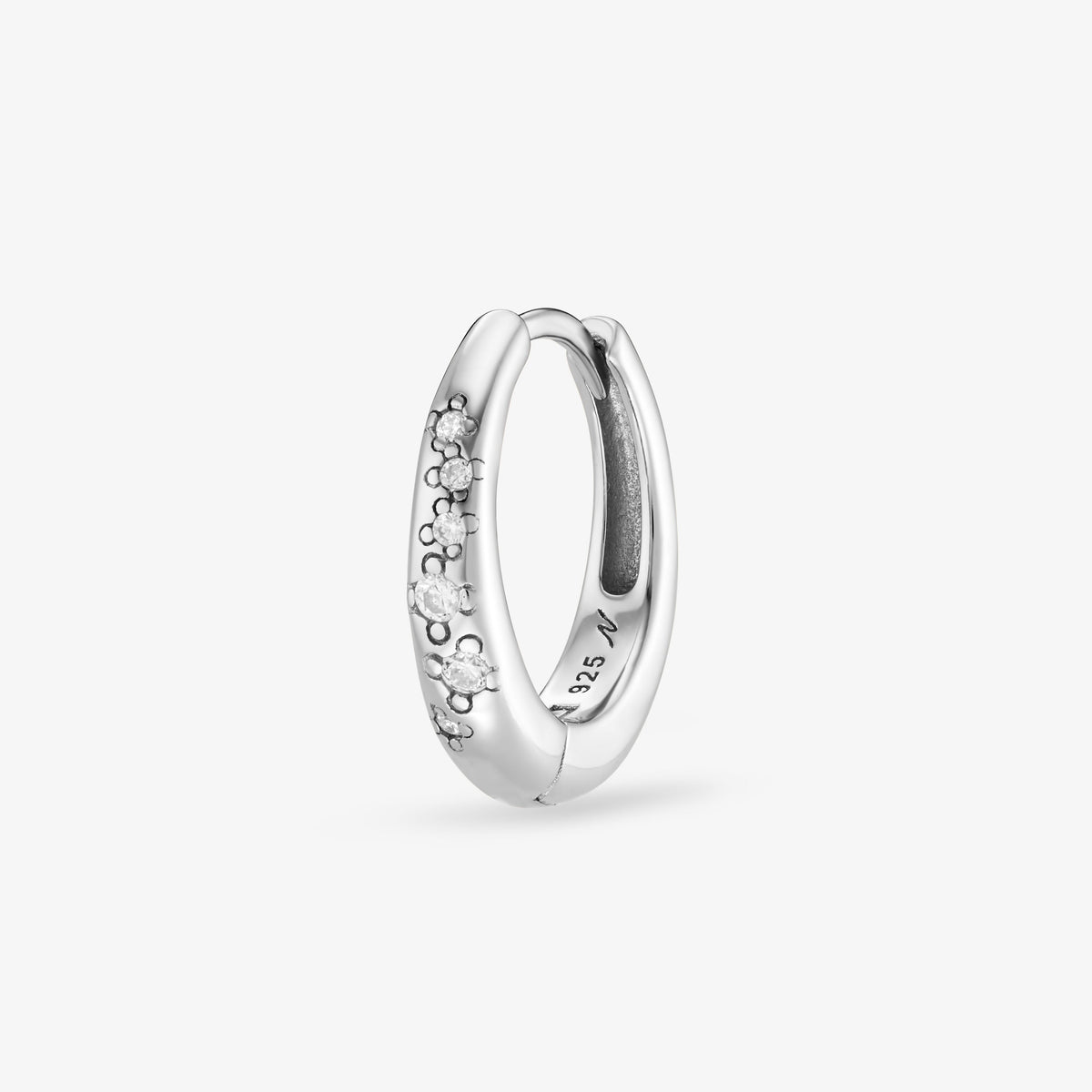 Petite Harmonie blanche Créole Nébuleuse Argent