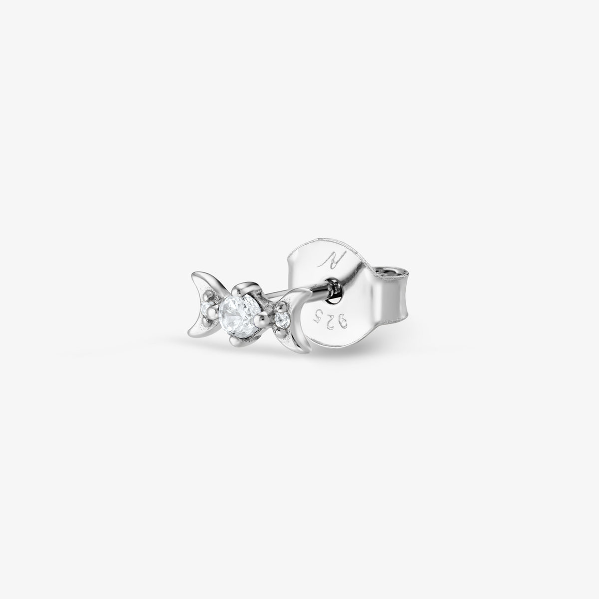 Luna Blanche Puce Nébuleuse Bijoux