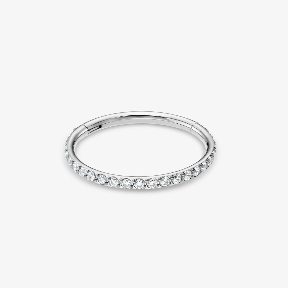 Emma Anneau Nébuleuse Argent 12mm