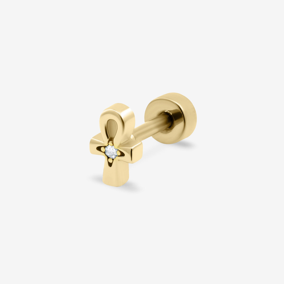 Piercing Ânkh Blanche