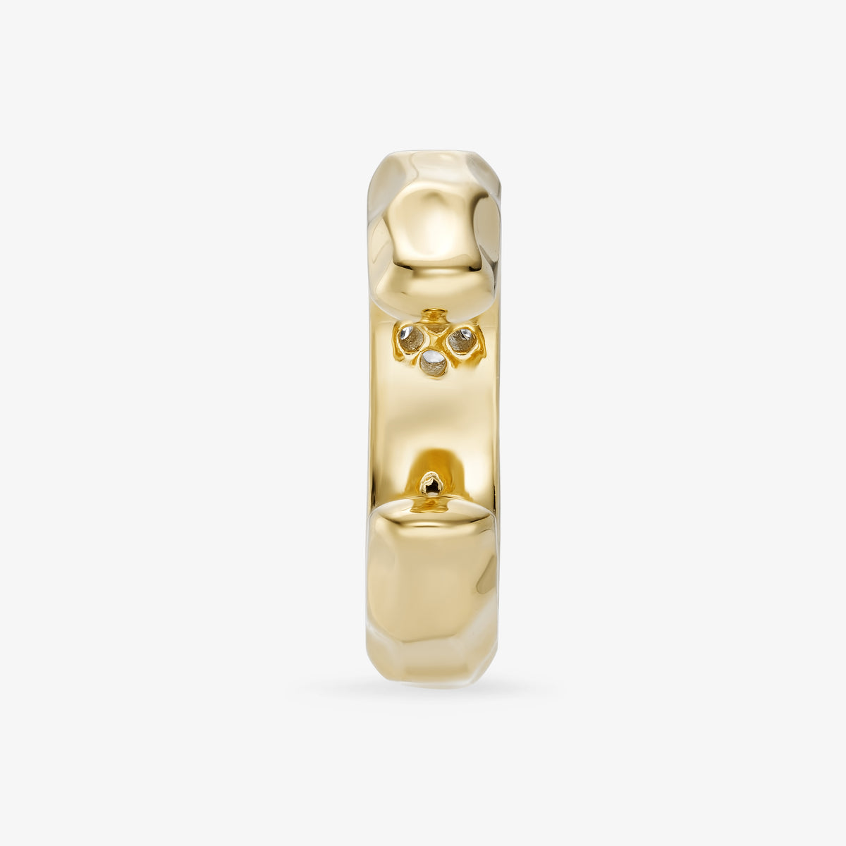 Earcuff Panthère Blanche