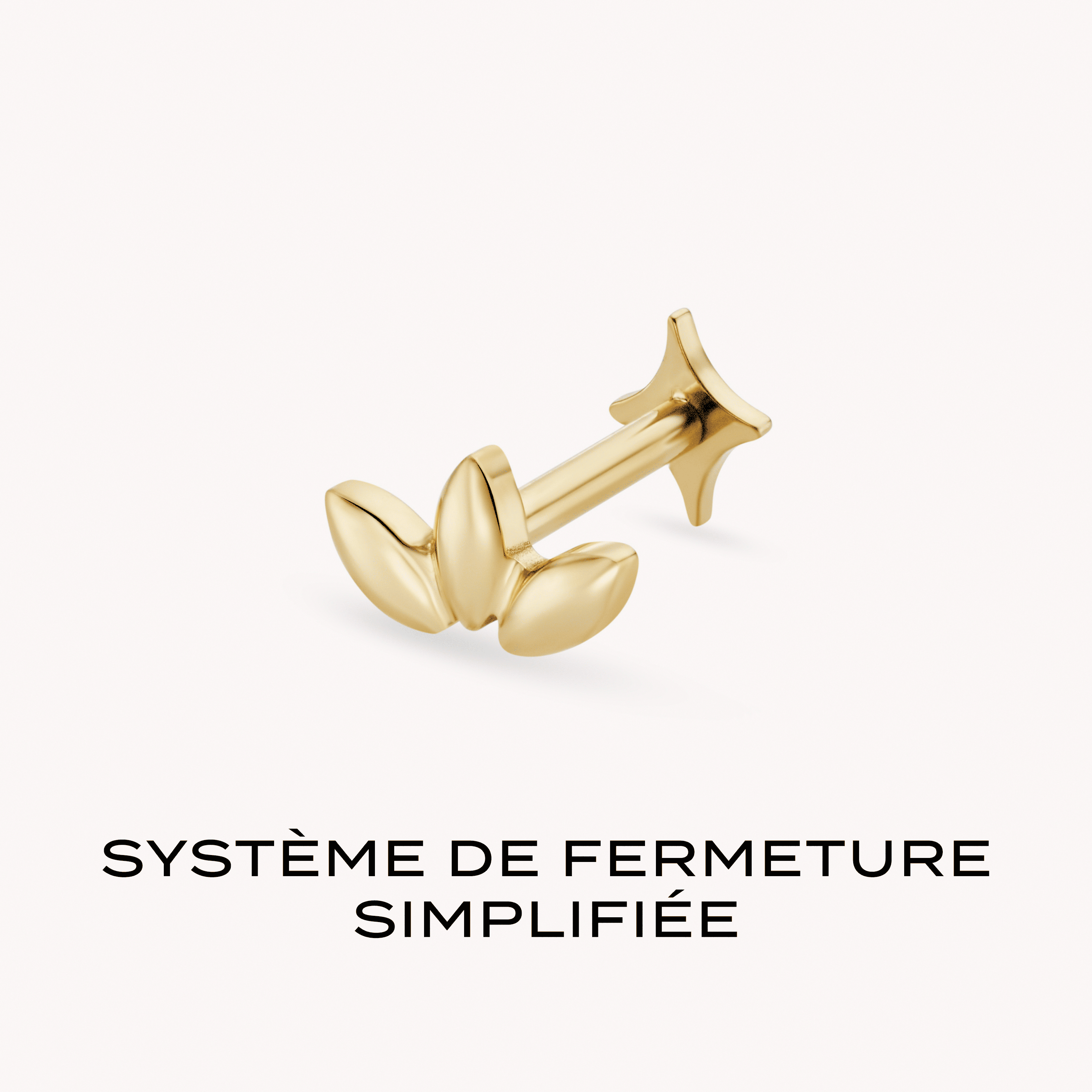 Muse Titane Barre Nébuleuse Bijoux