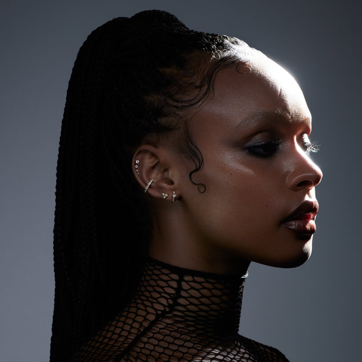 Diana Titane Anneau Nébuleuse Bijoux 