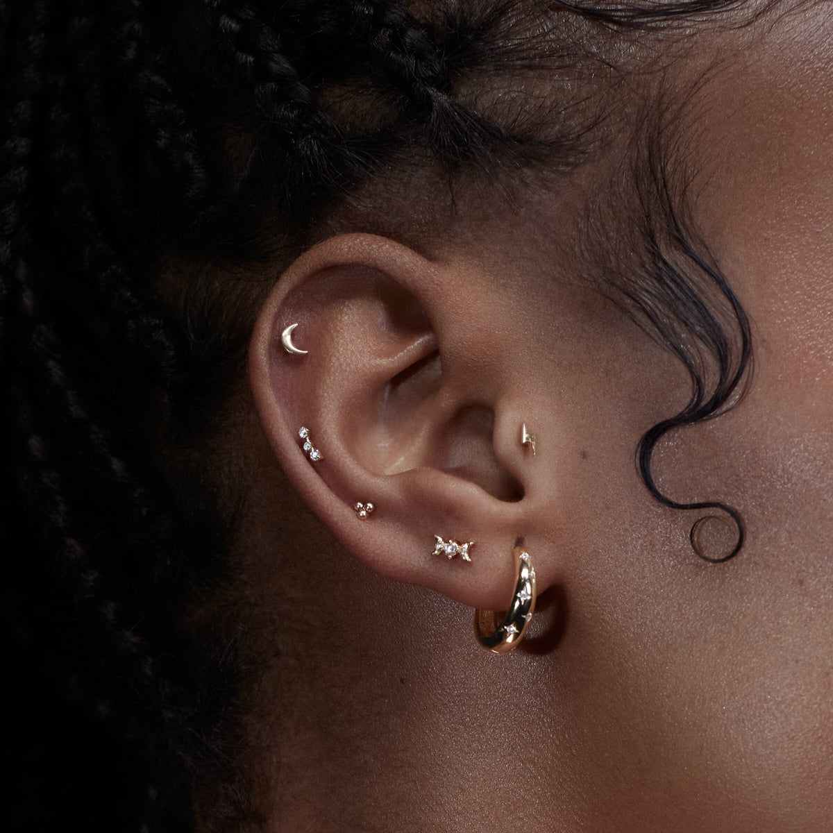 Mini Orion x Éclair Barre Nébuleuse Bijoux 