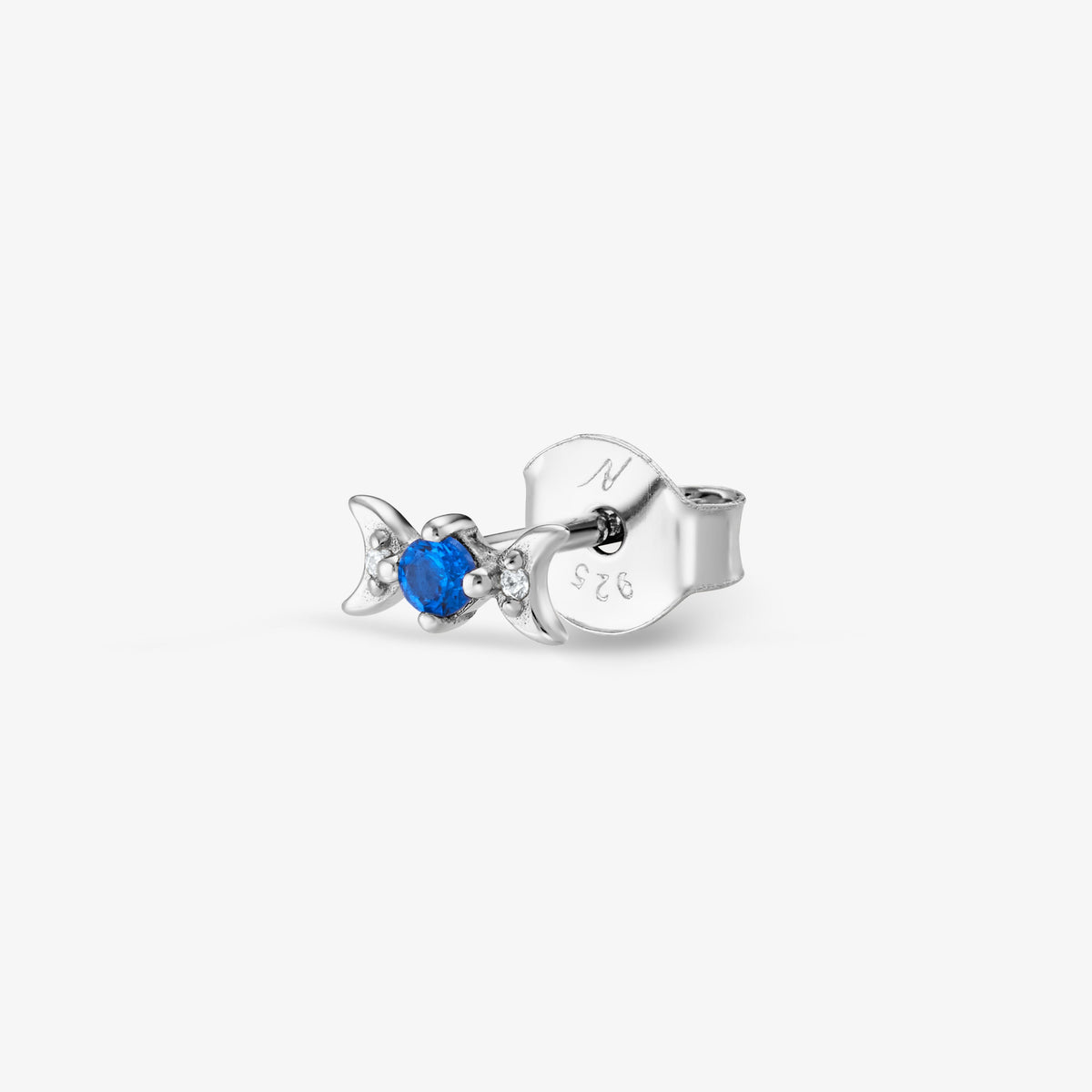 Luna Bleu Nuit Puce Nébuleuse Bijoux 