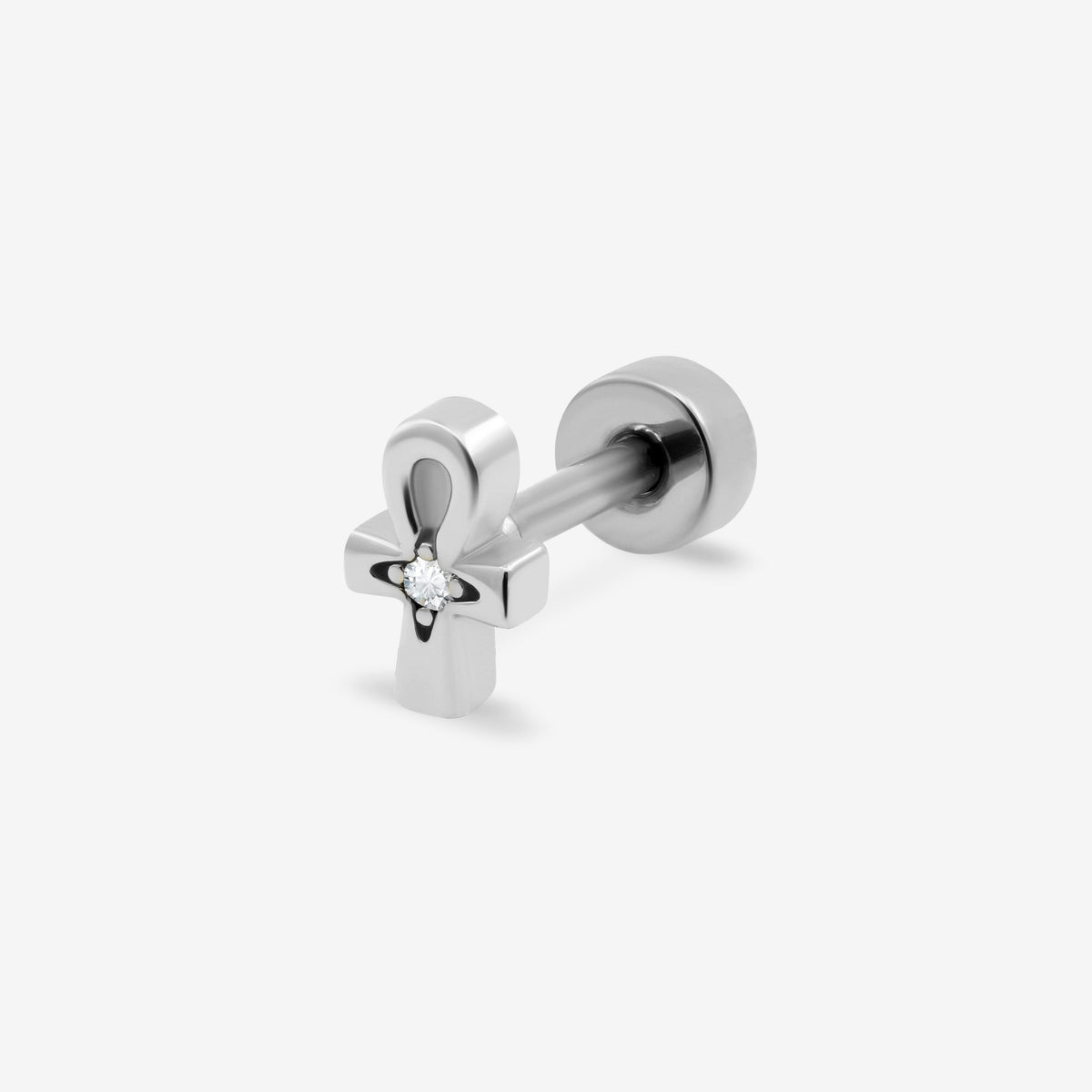 Piercing Ânkh Blanche