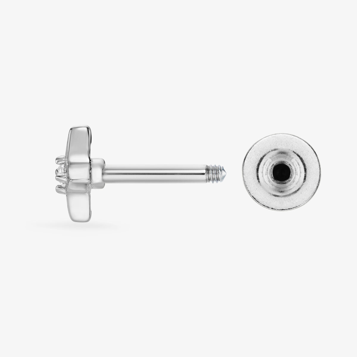 Piercing Belle Étoile Blanche