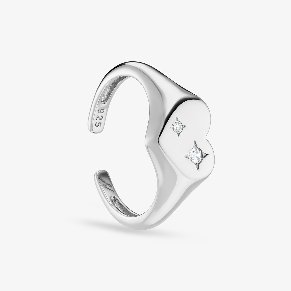 Bague Cœur Bague Nébuleuse 