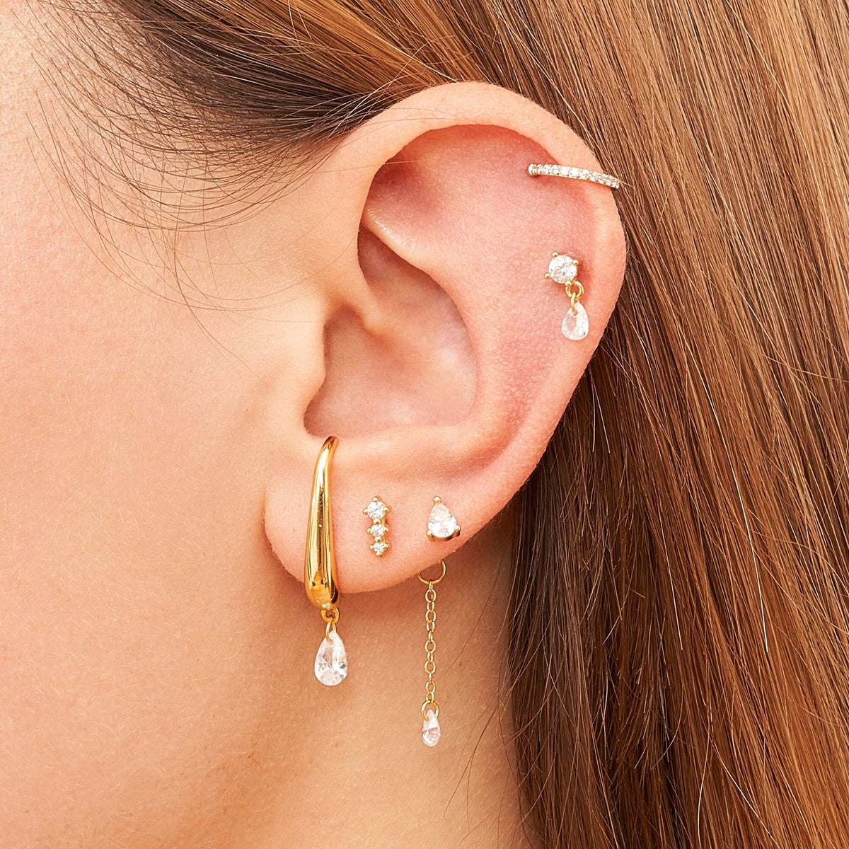Piercing Atlantide Barre Nébuleuse Bijoux 